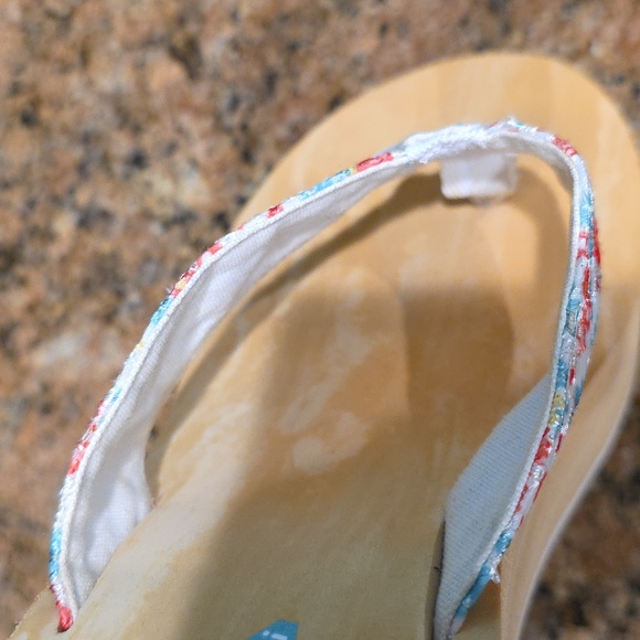 Skechers Floral Sandals - SZ 9.5 - Picture 8 of 9